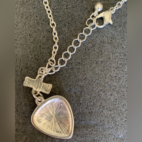 Girls Friends Rock Necklace, Costume Jewelry, Stainless Steel - Picture 2 of 4